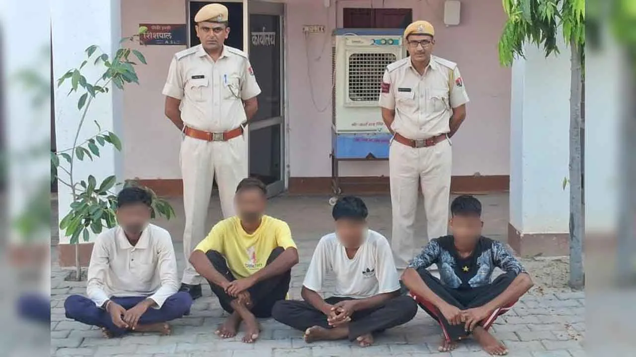 हत्या प्रयास के प्रकरण में चार आरोपी गिरफ्तार