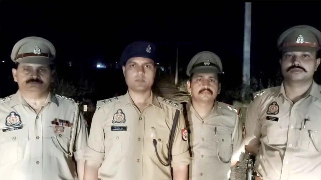 मोदीनगर पुलिस मुठभेड़ में 32 मामलों में वांछित लुटेरा गिरफ्तार