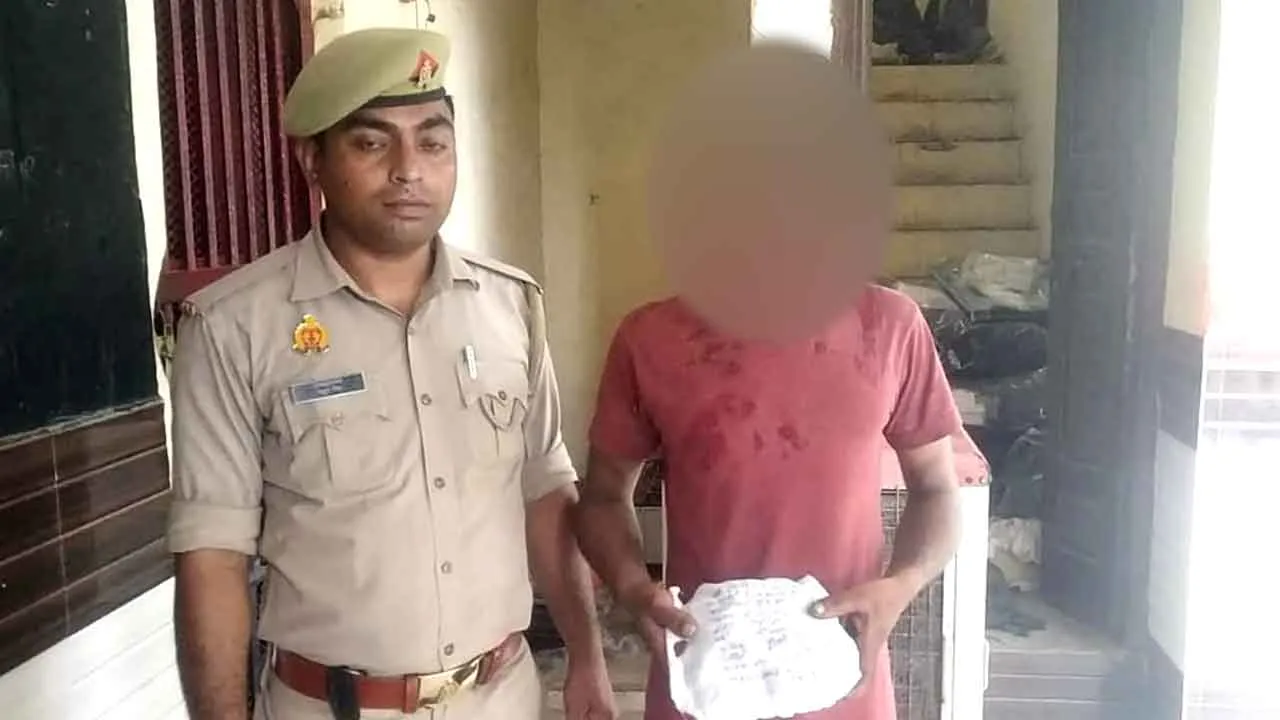 350 ग्राम मादक पदार्थ गांजा बरामद, आरोपी गिरफ्तार