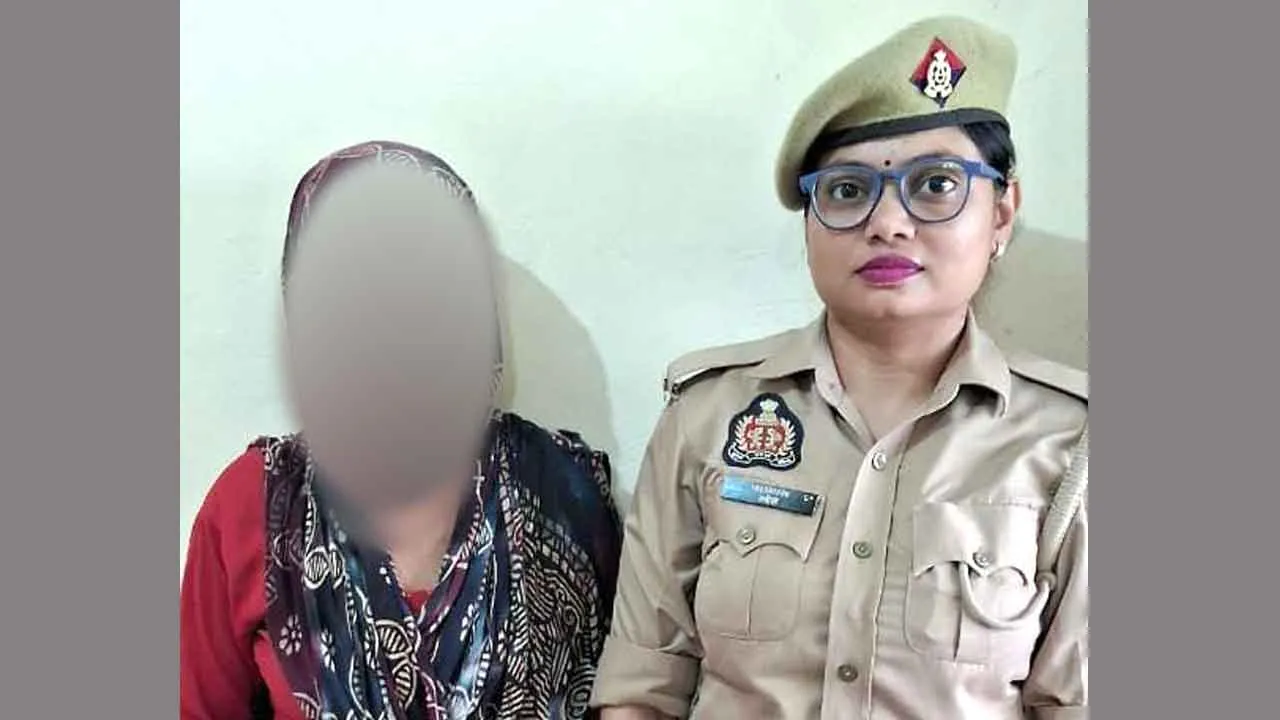 युवती के अपहरण में षड्यंत्रकारी महिला आरोपी गिरफ्तार