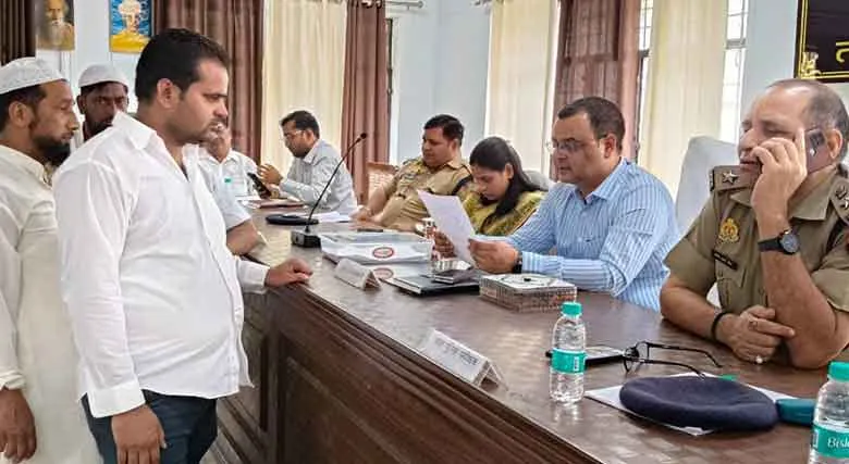 एडीएम व एएसपी ने सुनी समस्याएं, 54 शिकायतों में से पांच निस्तारित