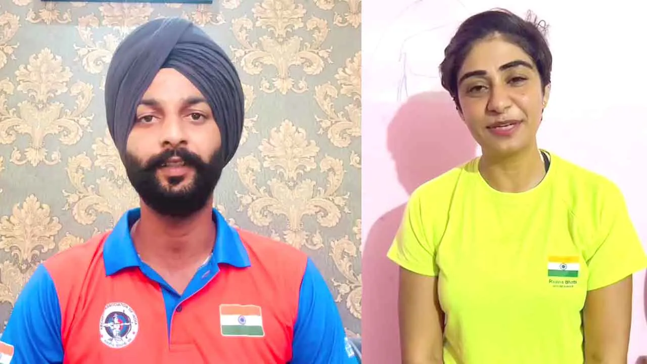 भारतीय पैरालंपिक तीरंदाज हरविंद्र सिंह व पर्वतारोही रीना भाटी बनी कैथल हॉफ मैराथन की ब्रांड एंबेसडर