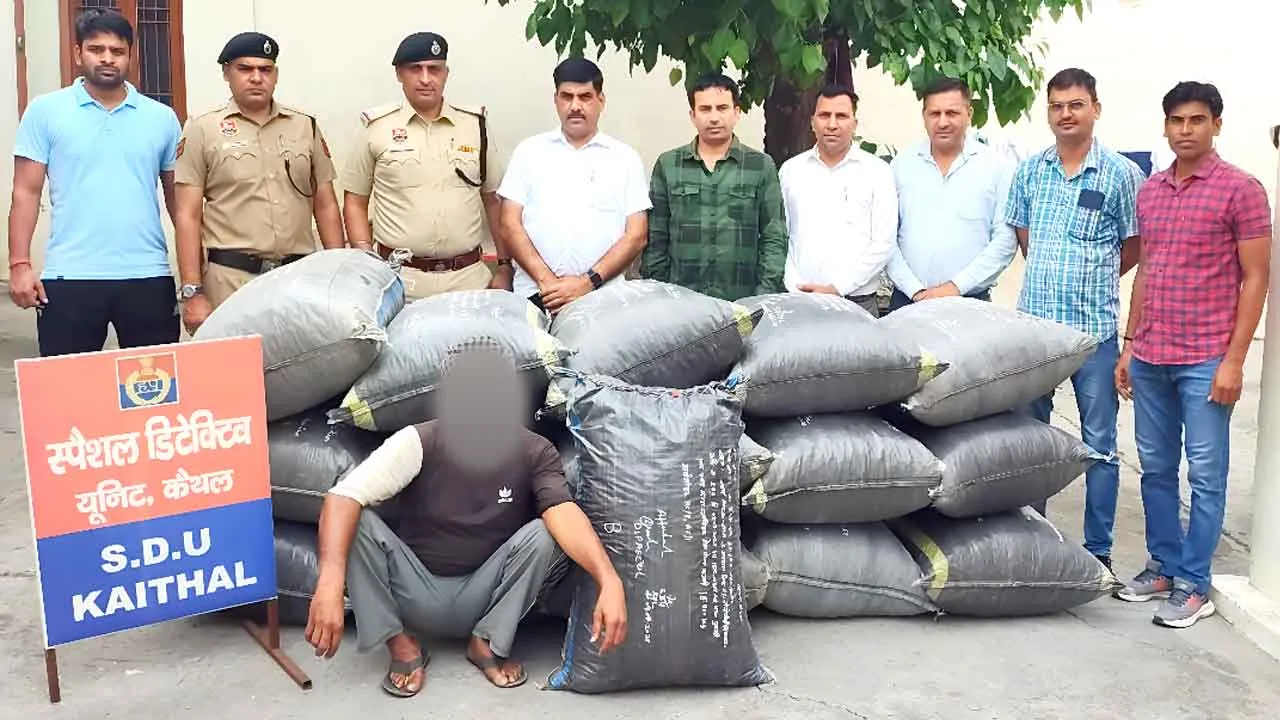 20 लाख रूपये के डोडा पोस्त सहित आरोपी काबू
