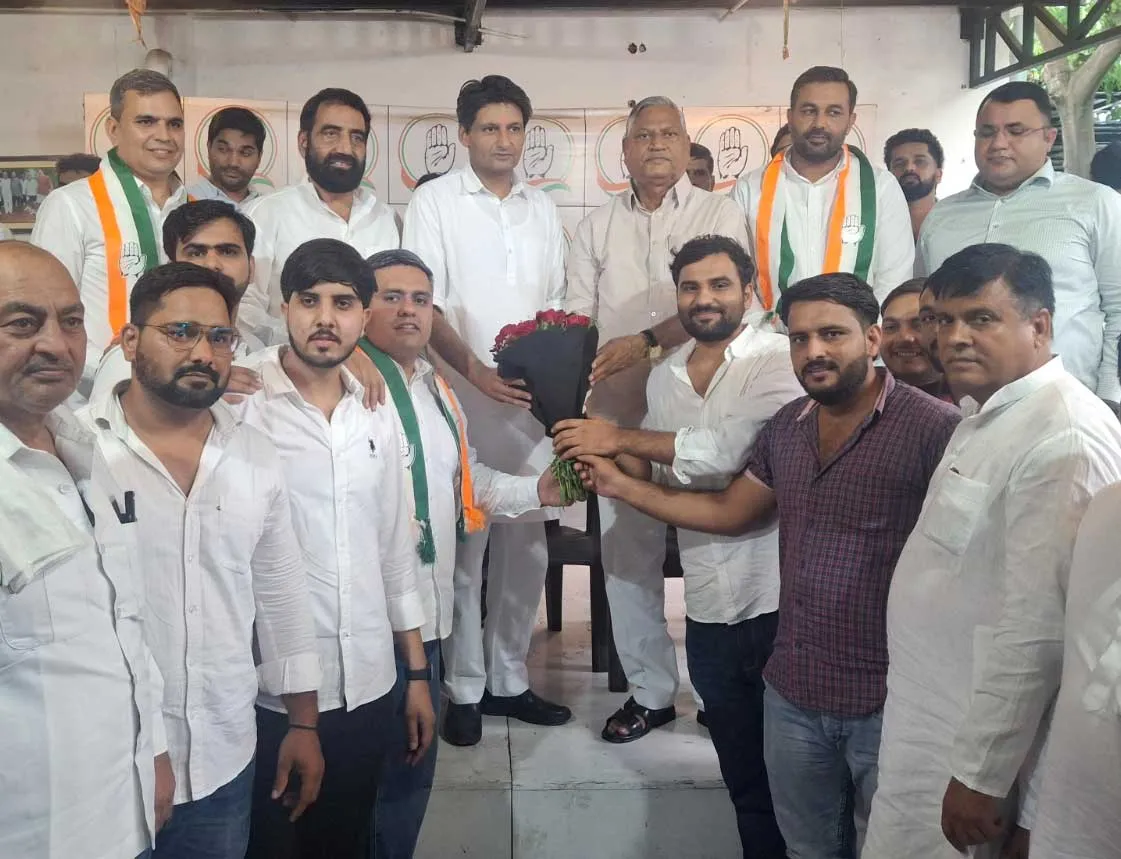 अंकित दहिया दोबारा बने खरखौदा युवा कांग्रेस के प्रधान, सासंद दीपेन्द्र हुड्डा ने दी बधाई