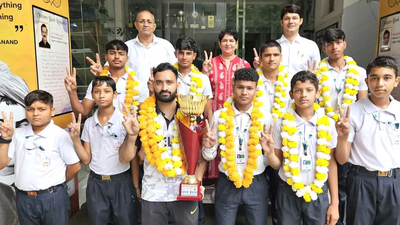 हरियाणा ओपन थ्रोबॉल टूर्नामेंट में प्रताप स्कूल बना चैंपियन