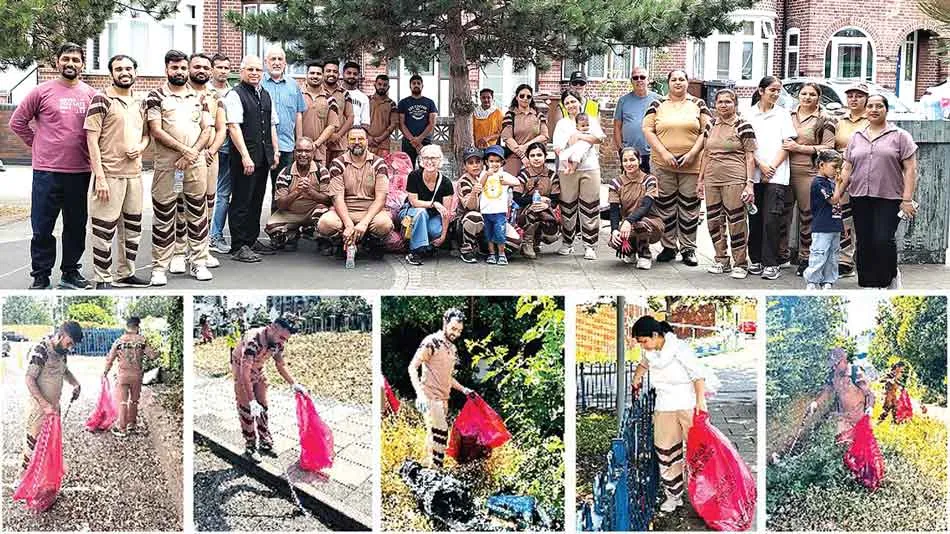 Cleanliness Campaign: लंदन में चलाया सफाई अभियान, मूल नागरिक बोले धन्य हैं डेरा सच्चा सौदा के सेवादार
