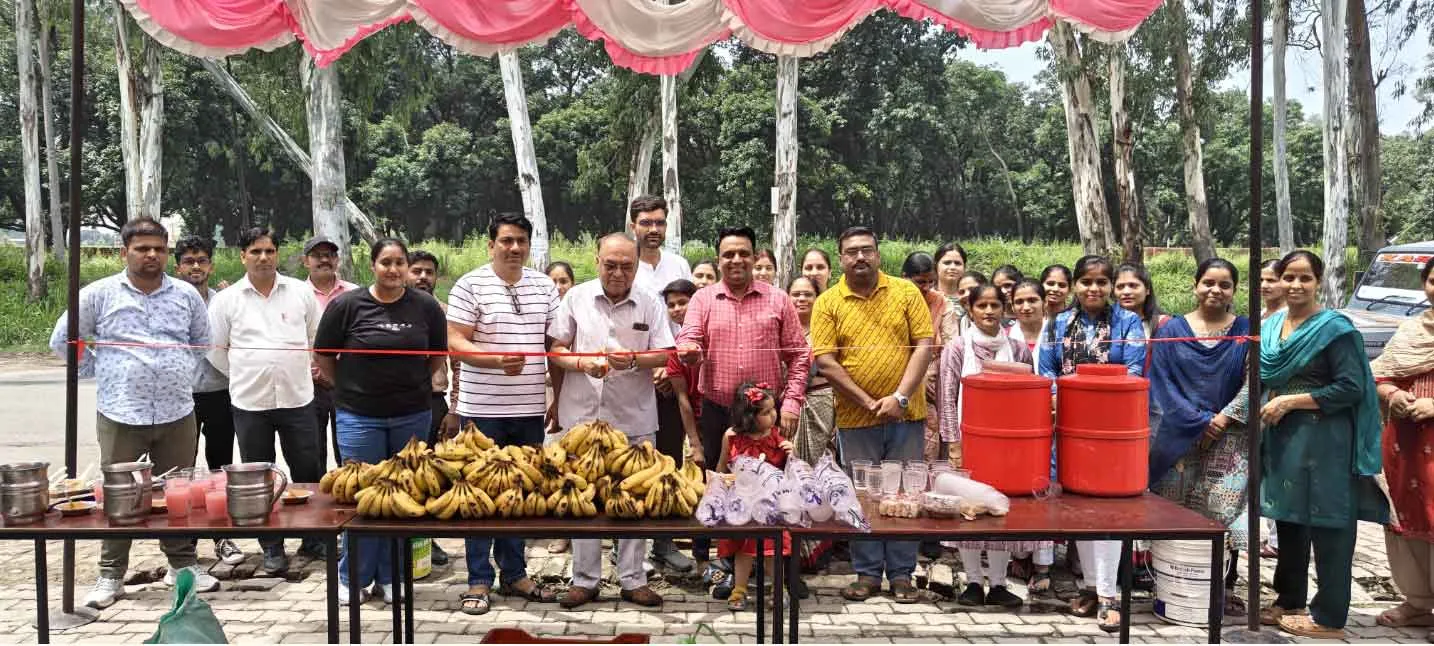 शिवभक्तों की सेवा में शिखर शिक्षा सदन का सराहनीय योगदान