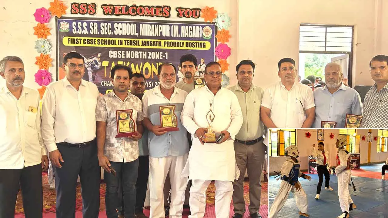 ताइक्वांडो चैंपियनशिप का दूसरा दिन: खिलाड़ियों के जोश ने बटोरी सराहना, चेयरमैन जमील अहमद हुए अभिभूत