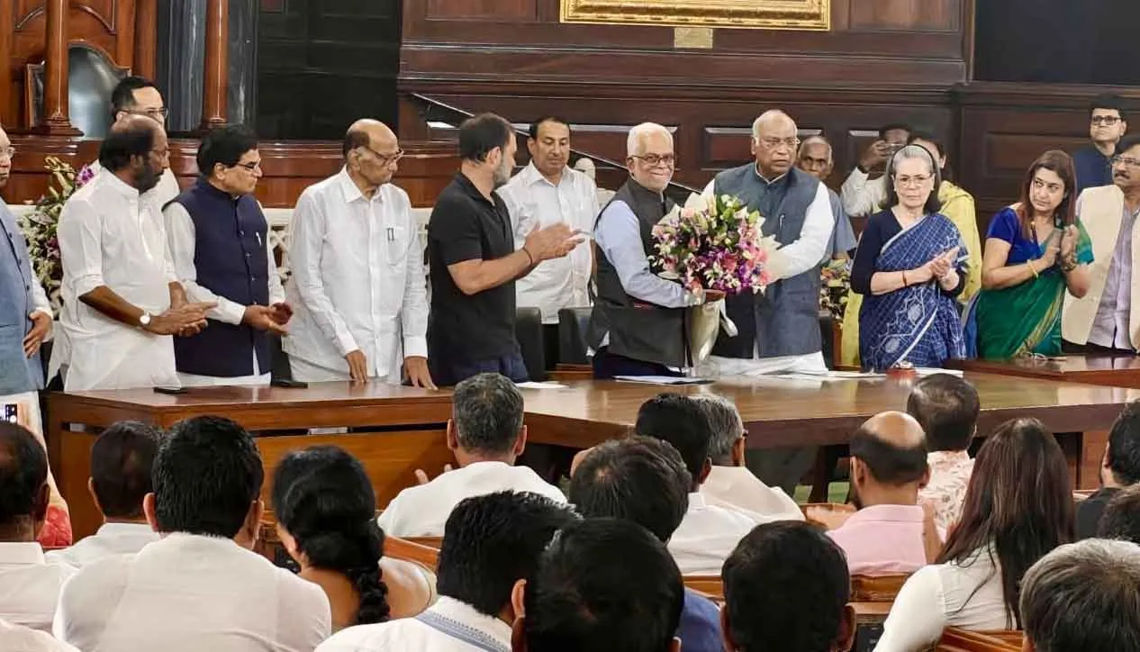 Vice Presidential Election 2025: विपक्ष के उपराष्ट्रपति उम्मीदवार आज दाखिल करेंगे अपना नामांकन पत्र