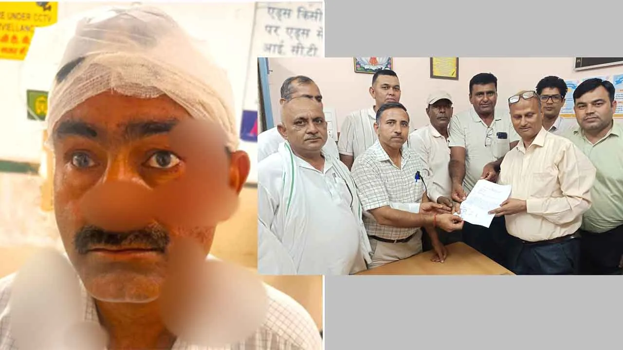 Bhiwani Crime News: भिवानी जिला के गांव ढ़ाणा लाडनपुर के सरकारी स्कूल में छात्र ने अध्यापक पर किया हमला