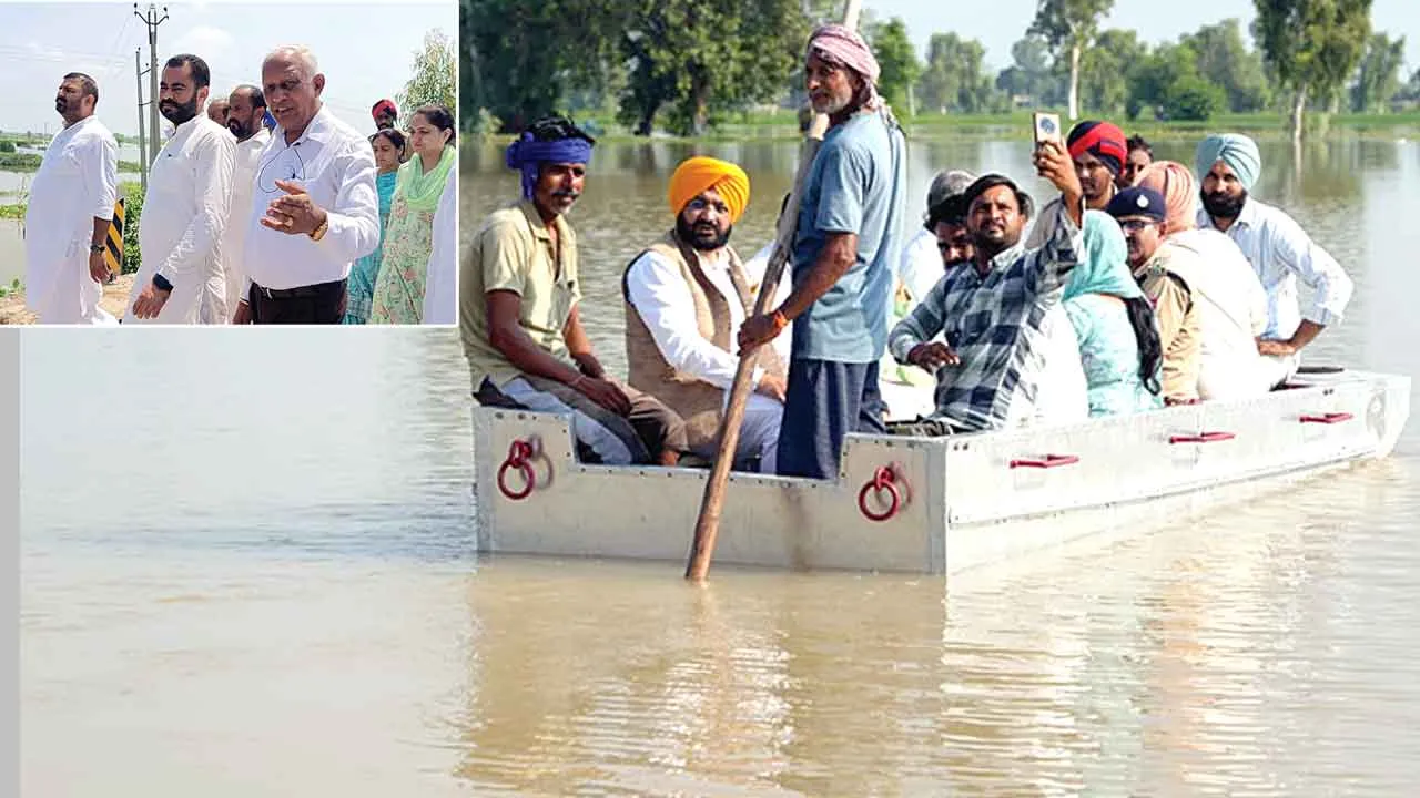 Fazilka News: मंत्रियों ने किया फाजिल्का के सीमावर्ती गांवों का दौरा