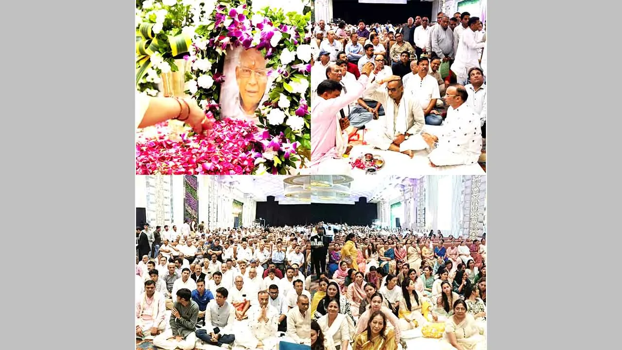 गुरुग्राम: पर्यावरण प्रेमी स्व. रामकिशन गुप्ता को सामाजिक, राजनीतिक, धार्मिक क्षेत्र के लोगों ने दी श्रद्धांजलि