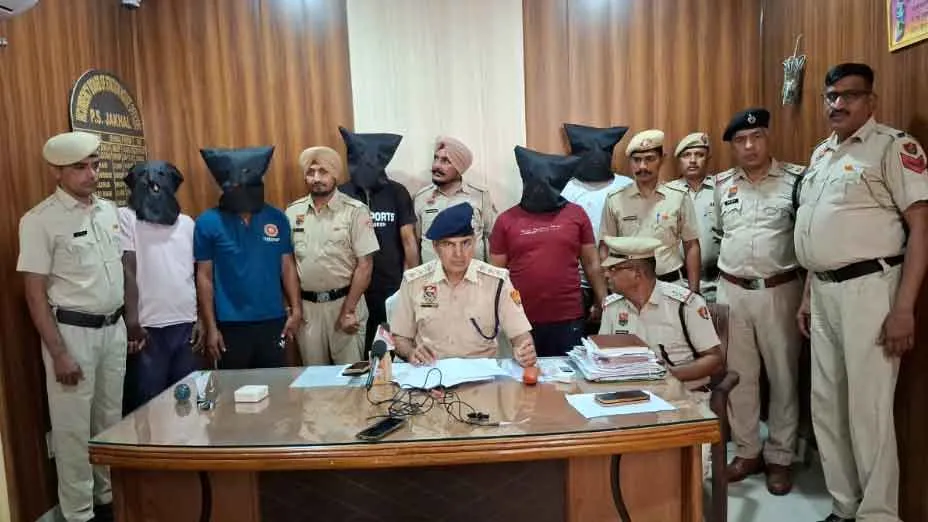 जाखल पुलिस ने हत्या के मामले में पांच आरोपी काबू स्कूल समय से ही थी आकाशदीप के साथ रंजिश: डीएसपी