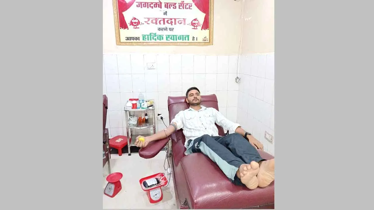 अंकुश इन्सां ने रक्तदान कर बचाई नवजात की जान