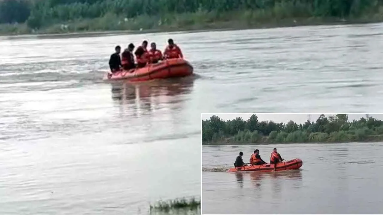 एनडीआरएफ की टीम ने यमुना में चलाया सर्च अभियान, नतीजा सिफर