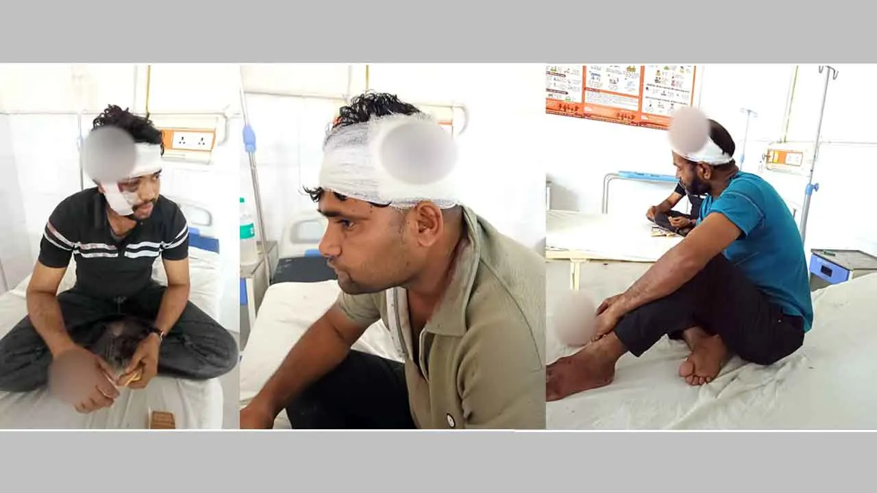 जहानपुरा में दो पक्षों के बीच खूनी संघर्ष, आठ घायल