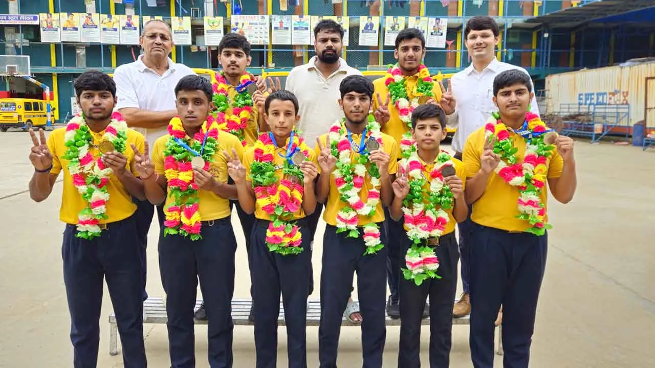 सीबीएसई नॉर्थ जोन ताइक्वांडो प्रतियोगिता में प्रताप स्कूल बना चैंपियन