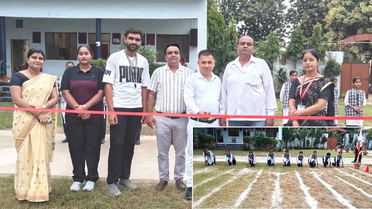 शिखर शिक्षा सदन सीनियर सेकेंडरी स्कूल मीरापुर में हॉकी के जादूगर मेजर ध्यानचंद जी की जयंती के उपलक्ष्य में स्पोर्ट्स डे का भव्य आयोजन
