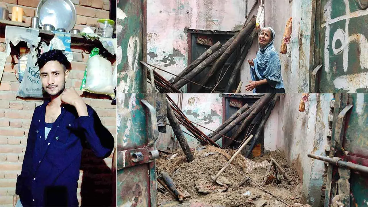 Roof Collapsed: बारिश के कारण मीरापुर में मकान की छत गिरी, युवक की दर्दनाक मौत