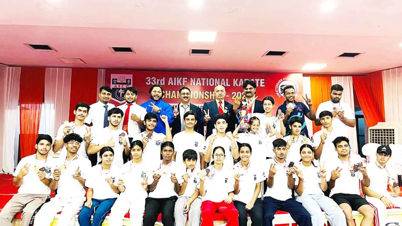 National Karate Championship: नेशनल कराटे चैंपियनशिप -2025 में उत्तर प्रदेश टीम की धाक