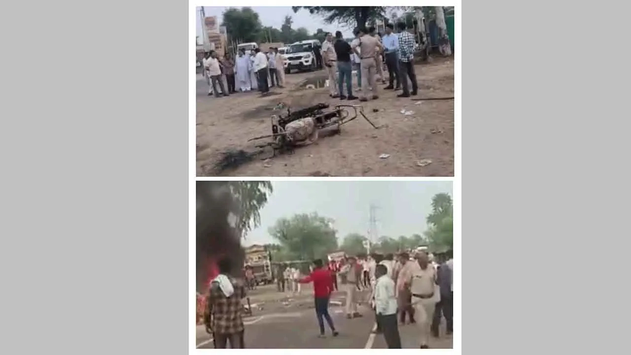 हरियाणा-राजस्थान बॉर्डर पर दो समुदायों में हिंसक झड़प, आगजनी, 10 लोग घायल