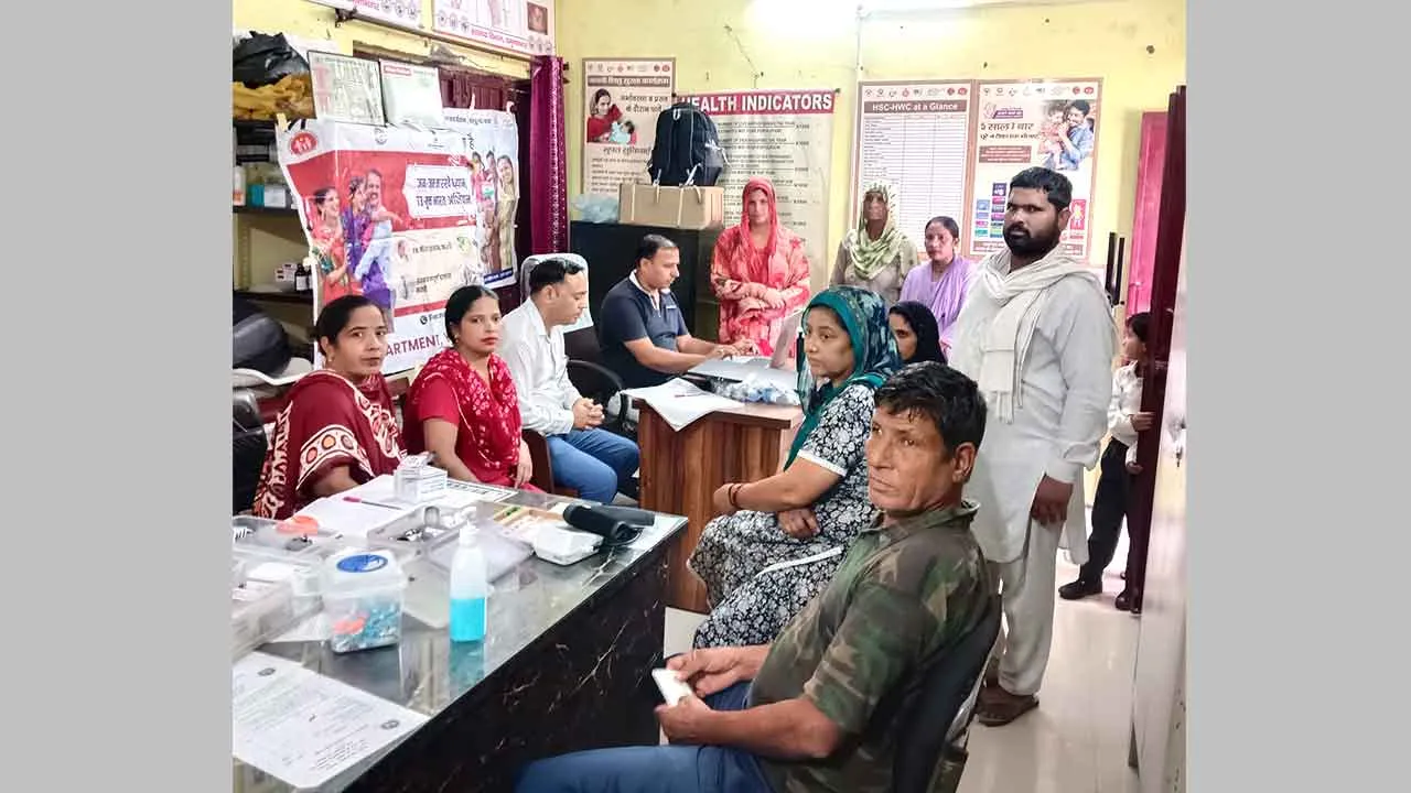 गांव मानकपुर में ए.सी.एफ. कैंप का आयोजन, 40 एक्स-रे जांच, 16 सैंपल बलगम के लिए लिए गए