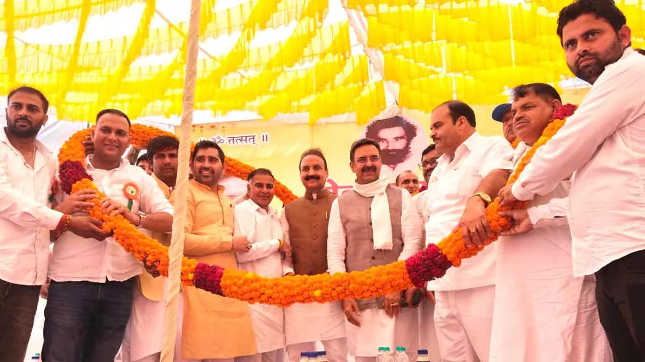 संत-महापुरुषों की सीख पर चलते हुए युवा समाज हित में करें कामः विधानसभा अध्यक्ष हरविन्द्र कल्याण