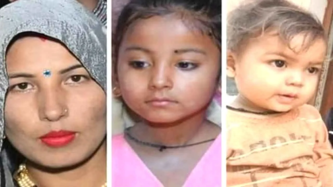 दोघट में माँ ने अपनी तीन बेटियों की हत्या कर फांसी पर लटककर की आत्महत्या