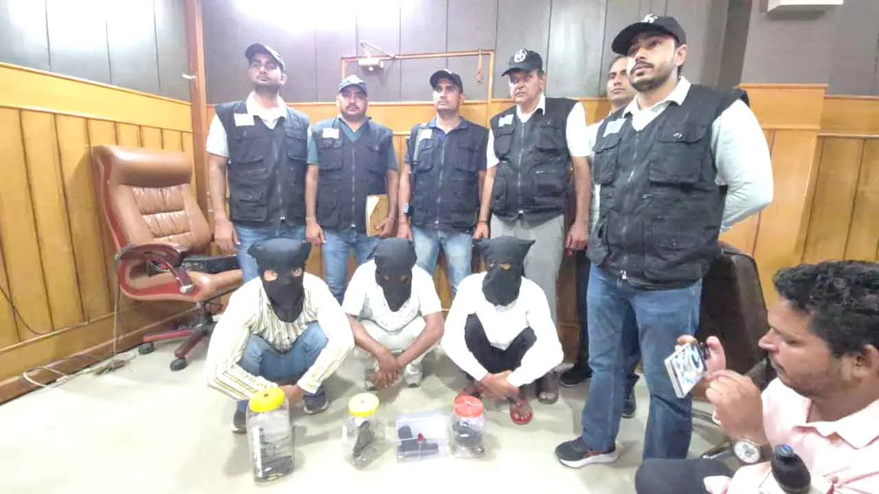 भिवानी पुलिस ने किया बड़ी करवाई, राष्ट्रीय गैंग का किया खुलासा