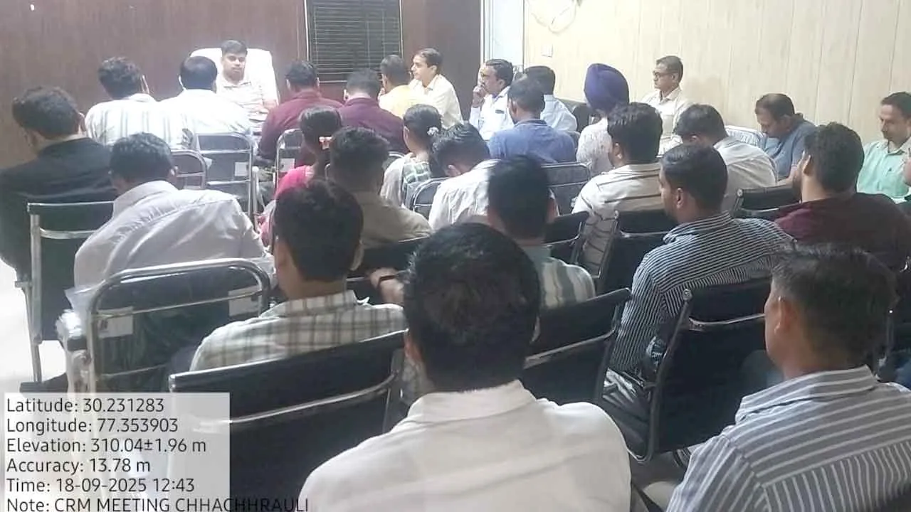 फसल अवशेष प्रबंधन विषय पर उपमण्डल स्तरीय बैठक का आयोजन