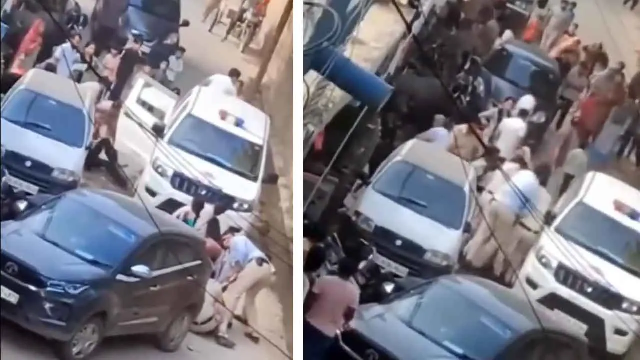 Delhi Police Attack: वांछित अपराधी को पकड़ने गई पुलिस पर ईंट-पत्थरों और लाठियों से हमला, वांछित फरार