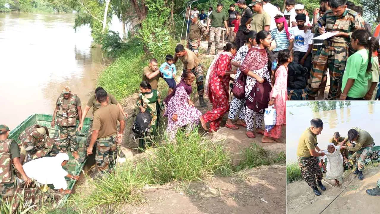 Punjab Floods: बाढ़ग्रस्त फाजिल्का में सेना ने संभाली राहत और बचाव की कमान