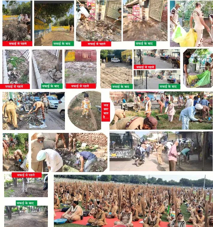 Gurugram Safai Abhiyan Update: सफाई महाअभियान की ये तस्वीरें बना देंगी आपका दिन, दिखा सेवादारों का जज्बा