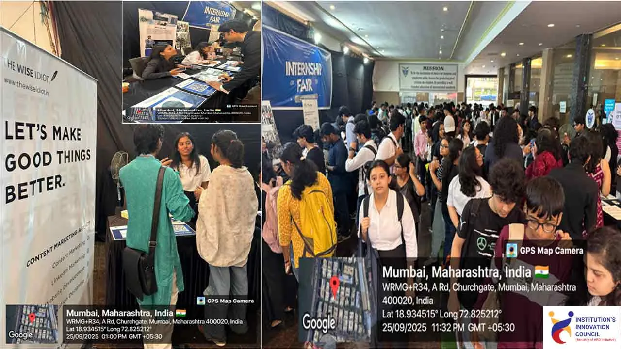 जय हिंद कॉलेज का इंटरर्नशिप फेयर 2.0: इंडस्ट्री-एकेडेमिया कनेक्ट को नई दिशा