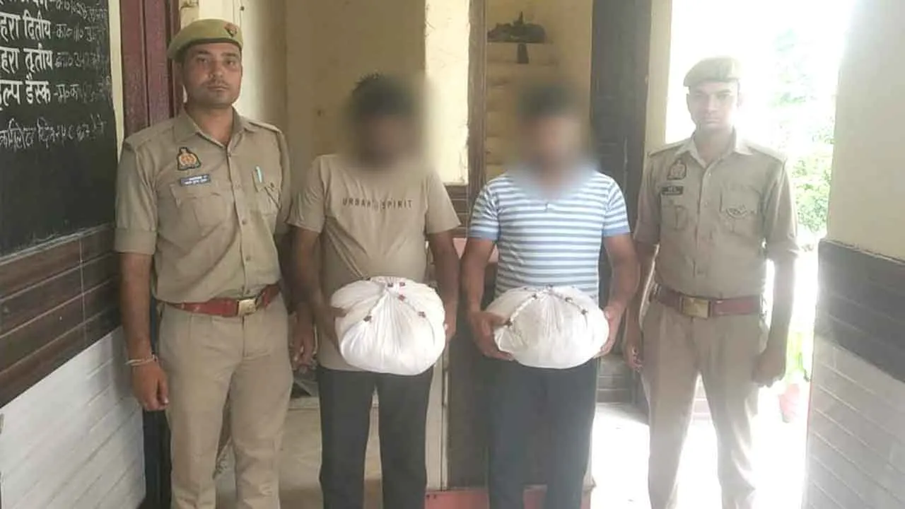 दो मादक पदार्थ तस्कर गिरफ्तार, 8 किग्रा डोडा पाउडर बरामद