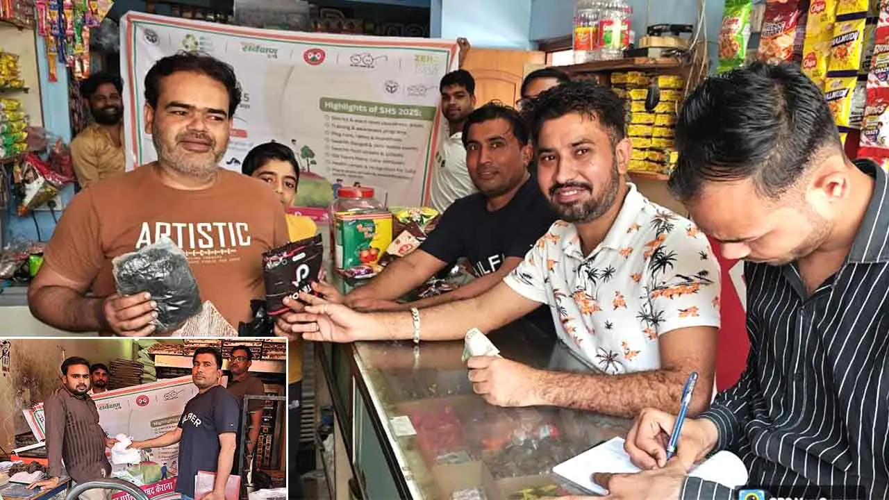पालिका प्रशासन ने पॉलीथिन के खिलाफ चलाया अभियान, वसूला जुर्माना