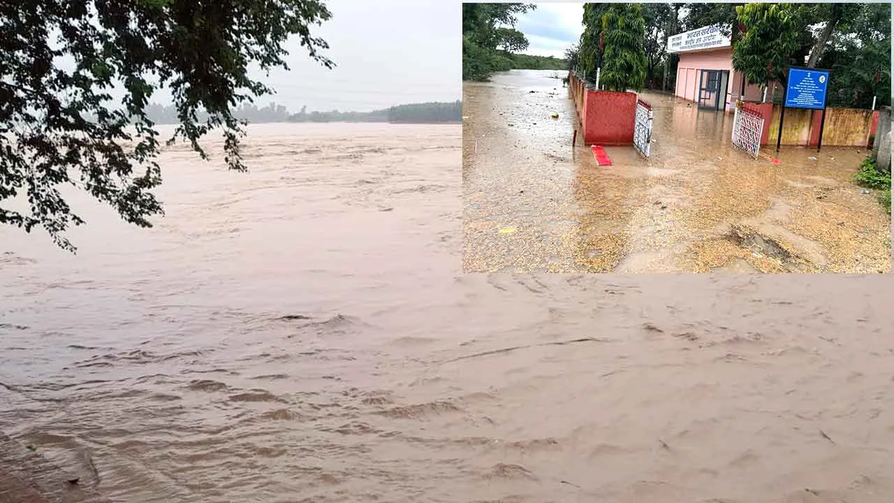 कैराना में खतरे के निशान से 50 सेंटीमीटर ऊपर बह रही ‘कालिंदी’