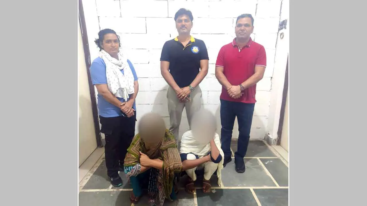 करनाल पुलिस ने लुटेरी महिलाओं को पकड़ा