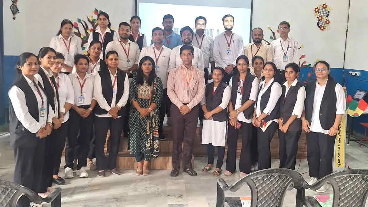 सेंट जेवियर वर्ल्ड स्कूल में शिक्षकों के लिए परिवर्तनकारी कार्यशाला