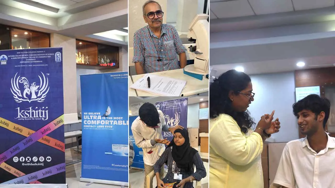 Free Eye Test: शिक्षक दिवस पर क्षितिज`25 ने लगाया निःशुल्क नेत्र जांच शिविर