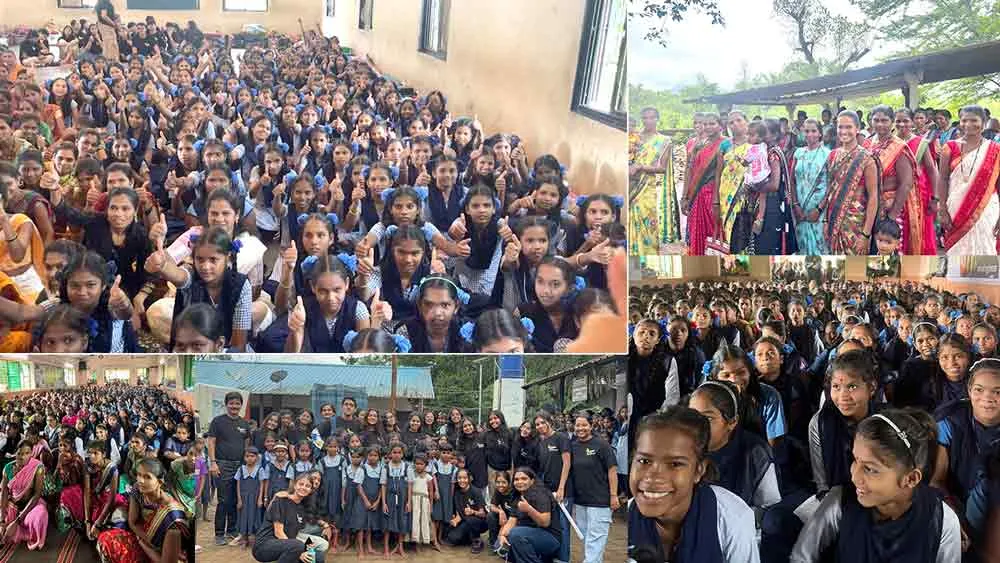 एनेक्टस, एच.आर. कॉलेज ऑफ कॉमर्स एंड इकोनॉमिक्स : पालघर चारोटी में “गिव हर द विंग्स 3.0” अभियान का शुभारंभ