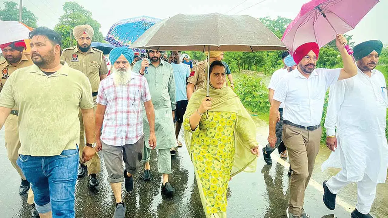 विधायक भराज ने खुद मौके पर खड़े होकर करवाई बालियां ड्रेन की सफाई