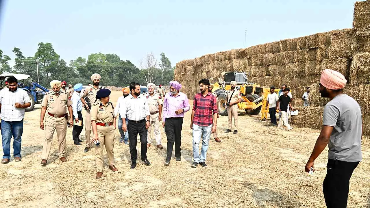 पराली प्रबंधन को लेकर बठिंडा के विभिन्न गांवों का दौरा, किसानों को किया जागरूक
