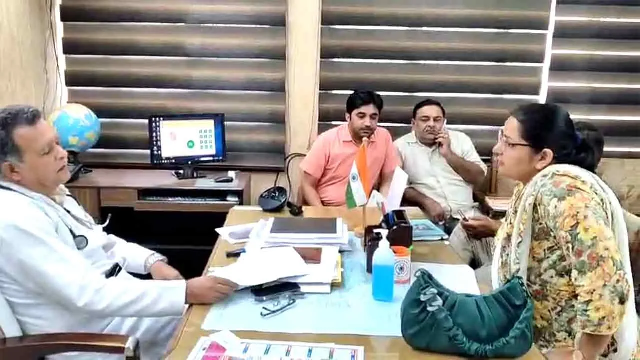 त्यौहारी सीजन व ठंड को लेकर स्वास्थ्य विभाग हुआ अलर्ट