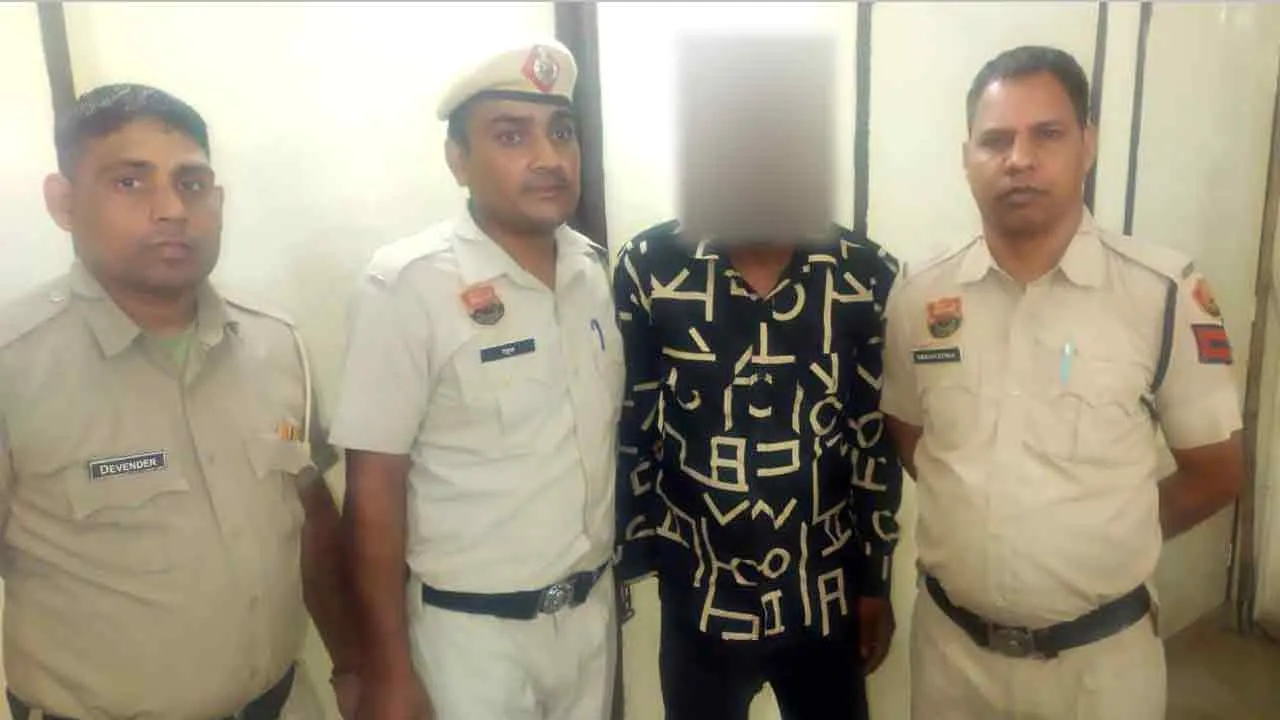5 साल से फरार चल रहे इनामी उदघोषित आरोपी को किया गिरफ्तार