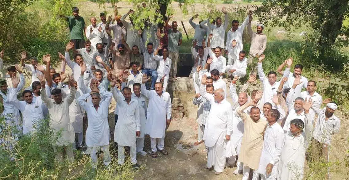 Farmers News: सिंचाई विभाग के खिलाफ उबले किसान, बोले, हमें नहीं चाहिए पानी, टेल तक आगे पहुंचाओ पानी
