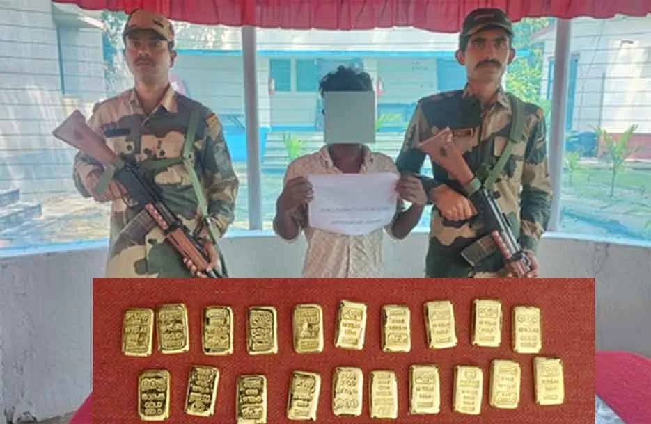 Gold Smuggler Arrested: भारत-बांग्लादेश बॉर्डर पर बीएसएफ को मिली बड़ी सफलता, करोड़ों के सोने के साथ तस्कर गिरफ्तार