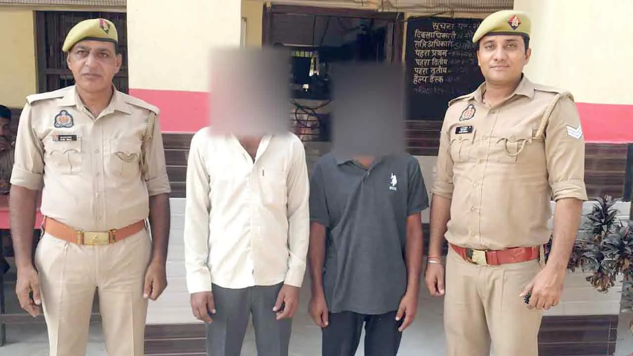 वारंटी दो सगे भाई गिरफ्तार, जेल रवाना