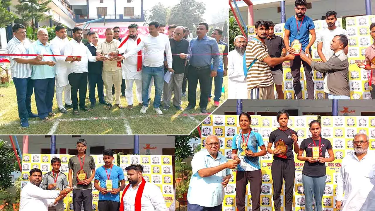 मीरापुर में आयोजित हुई सद्भावना दौड़ प्रतियोगिता, खिलाड़ियों ने दिखाया उत्साह