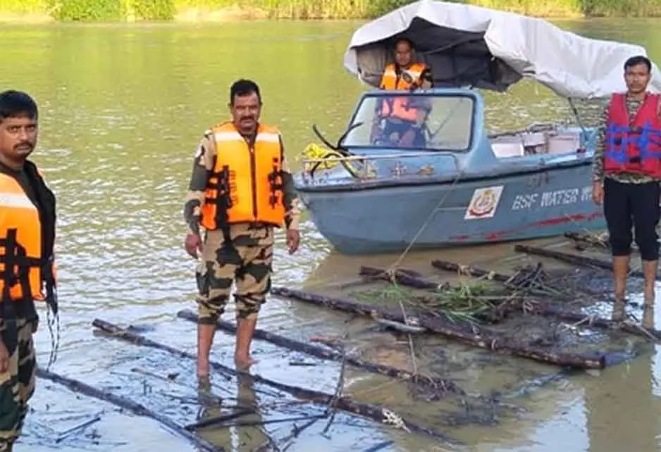 BSF: मिजोरम-बांग्लादेश बॉर्डर पर बीएसएफ को मिली बड़ी कामयाबी